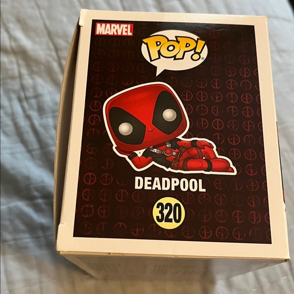 Funko Pop Deadpool Figure in Red and Black - Picture 5 of 7